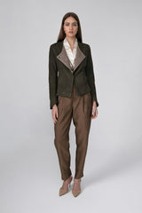 VSP - Green Leather Jacket