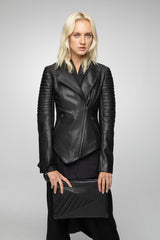 Roch - Black Leather Jacket