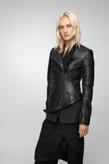 Roch - Black Leather Jacket