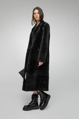 VSP - Black Shearling Coat