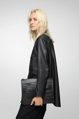 VSP - Black Leather Shirt