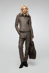 VSP - Nude Shearling Jacket