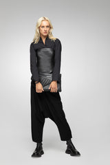 VSP - Black Leather Top