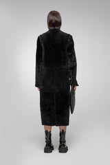 VSP - Black Shearling Coat