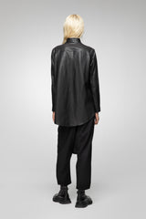 VSP - Black Leather Shirt