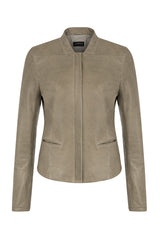 VSP - Lily - Beige Leather Jacket