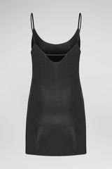 Lorianne - Black Leather Dress