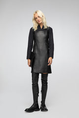 VSP - Macia - Black Leather Dress