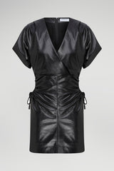 Sonia- Leather Dress