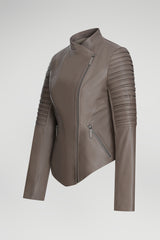 VSP - Nude Leather Jacket