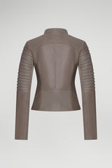 VSP - Nude Leather Jacket