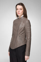 VSP - Nude Leather Jacket