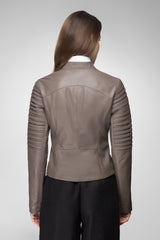 VSP - Nude Leather Jacket