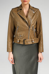 VSP - Camel Leather Jacket