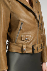 VSP - Camel Leather Jacket