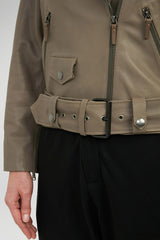 VSP - Audrey - Grey Leather Jacket