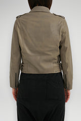 VSP - Audrey - Grey Leather Jacket