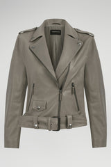 VSP - Audrey - Grey Leather Jacket