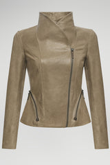 VSP - Beige Leather Jacket