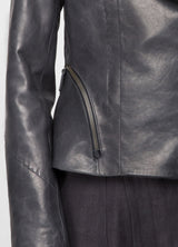 VSP - Anthracite Leather Jacket