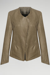 VSP - Beige Leather Jacket