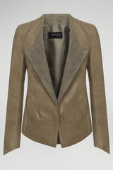 VSP - Beige Leather Jacket