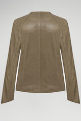 VSP - Beige Leather Jacket