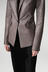 VSP - Grey Leather Jacket
