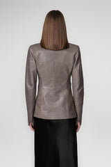 VSP - Grey Leather Jacket