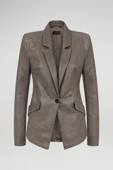 VSP - Grey Leather Jacket