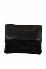 VSP - Black Leather Clutch