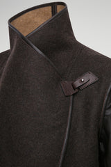 VSP - Brown Beige Wool Coat