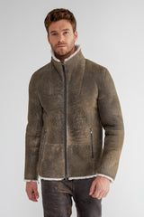 VSP - Green Shearling Jacket