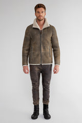 VSP - Green Shearling Jacket