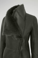 Green Shearling Jacket