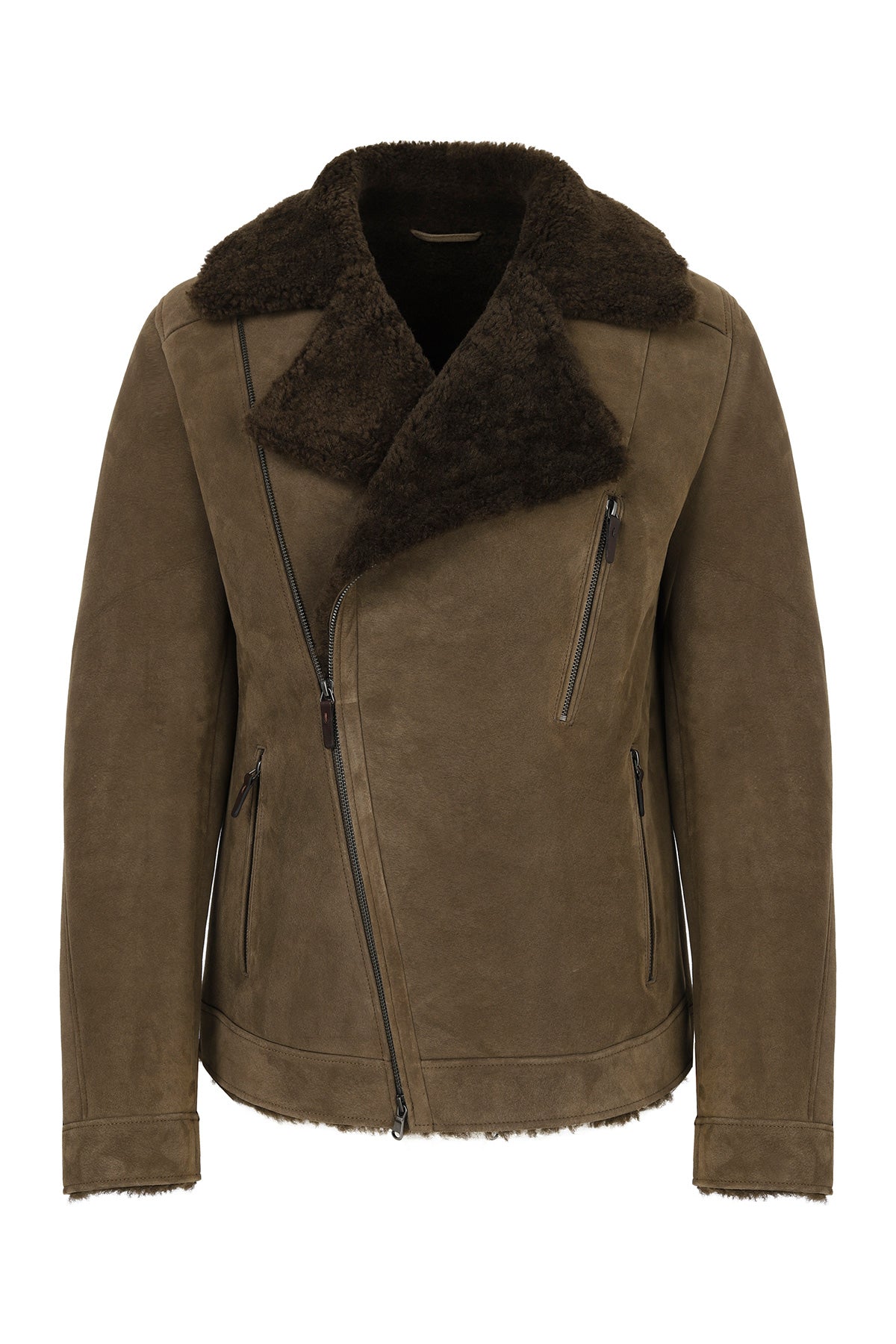 Guy Fulop brown deals shearling jacket-4-$1195