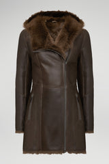 VSP - Brown Tobacco Shearling Coat