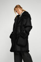 VSP - Black Shearling Coat