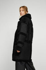 VSP - Black Shearling Coat