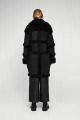 VSP - Black Shearling Coat