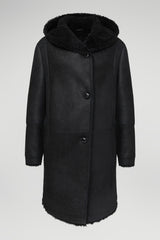 VSP - Black Shearling Coat