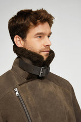 VSP - Brown Tobacco Shearling Coat