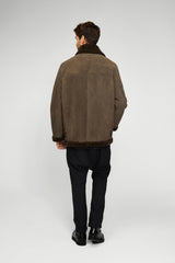 VSP - Brown Tobacco Shearling Coat