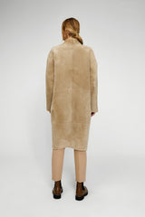 VSP - Cream Shearling Coat