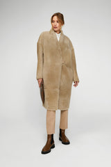 VSP - Cream Shearling Coat