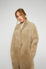 VSP - Cream Shearling Coat