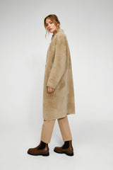 VSP - Cream Shearling Coat