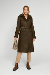 VSP - Brown Tobacco Shearling Coat
