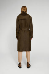 VSP - Brown Tobacco Shearling Coat