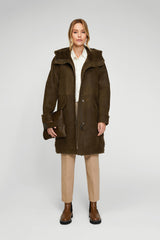 VSP - Adelyn - Brown Tobacco Shearling Coat